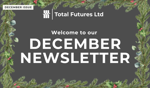 Welcome to our December Newsletter